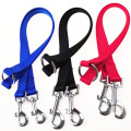 Wholesale Two Way Double Nylon Dog Leash Durable Dog Leash And Collar For 2 Dogs